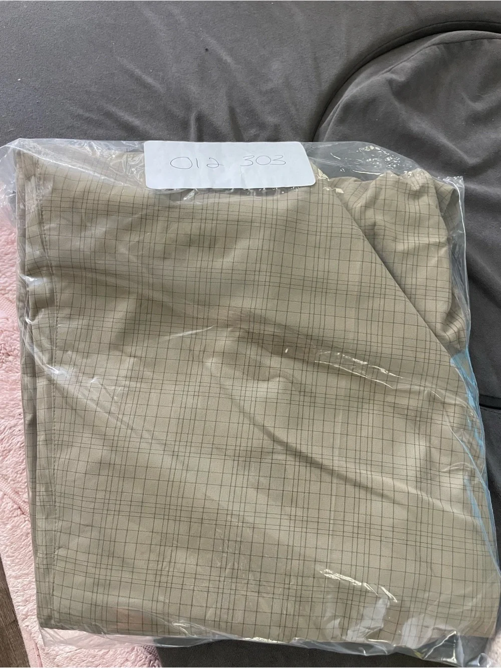 Men's Nike Golf Tan Plaid Pants
